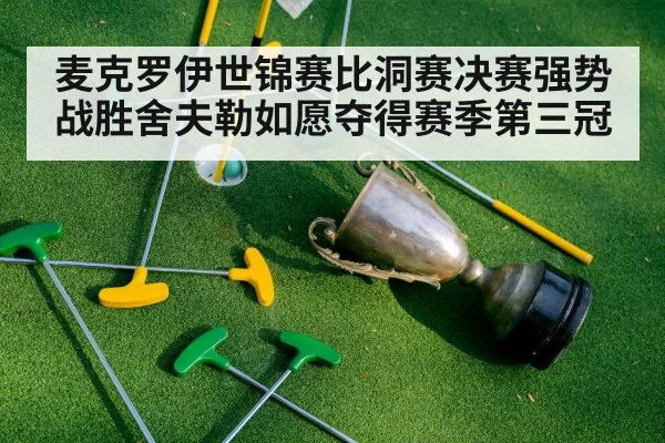 麦克罗伊世锦赛比洞赛决赛强势战胜舍夫勒如愿夺得赛季第三冠