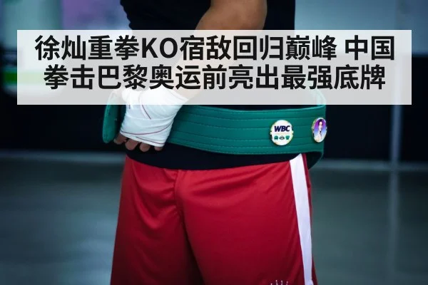 徐灿重拳KO宿敌回归巅峰 中国拳击巴黎奥运前亮出最强底牌