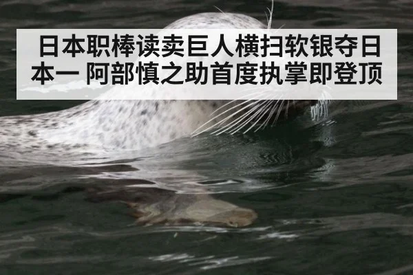 日本职棒读卖巨人横扫软银夺日本一 阿部慎之助首度执掌即登顶